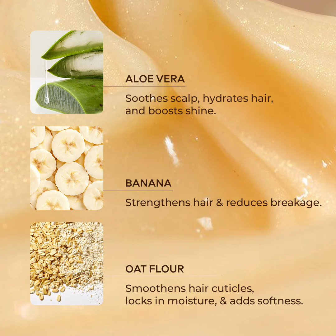 Naturali Hydrating Co-Wash with Aloe Vera, Banana & Oat Flour - Image 4