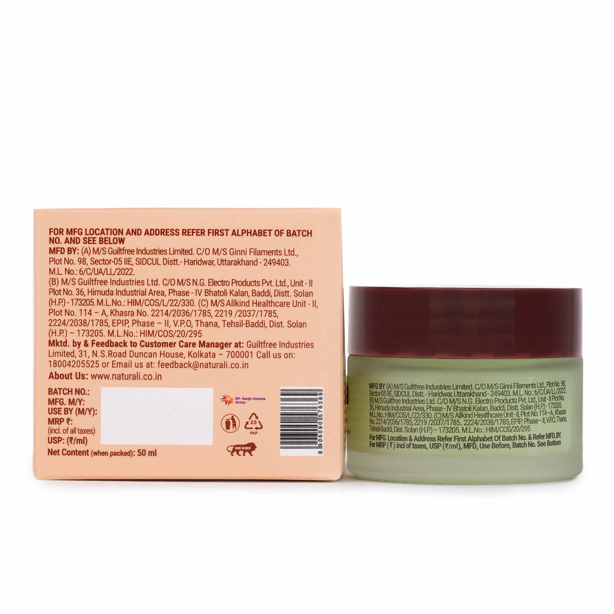Naturali Acne & Oil Control Face Moisturiser With Willow Bark & Neem - Image 7