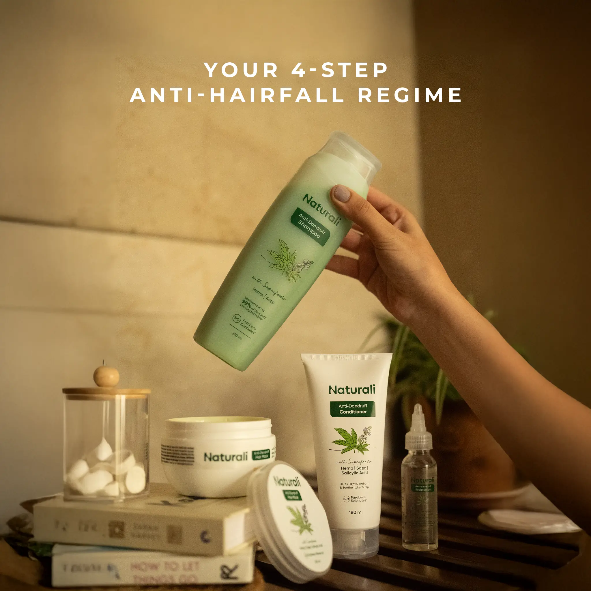 Naturali Anti-Dandruff Conditioner with Hemp, Sage & Salicylic Acid - Image 7