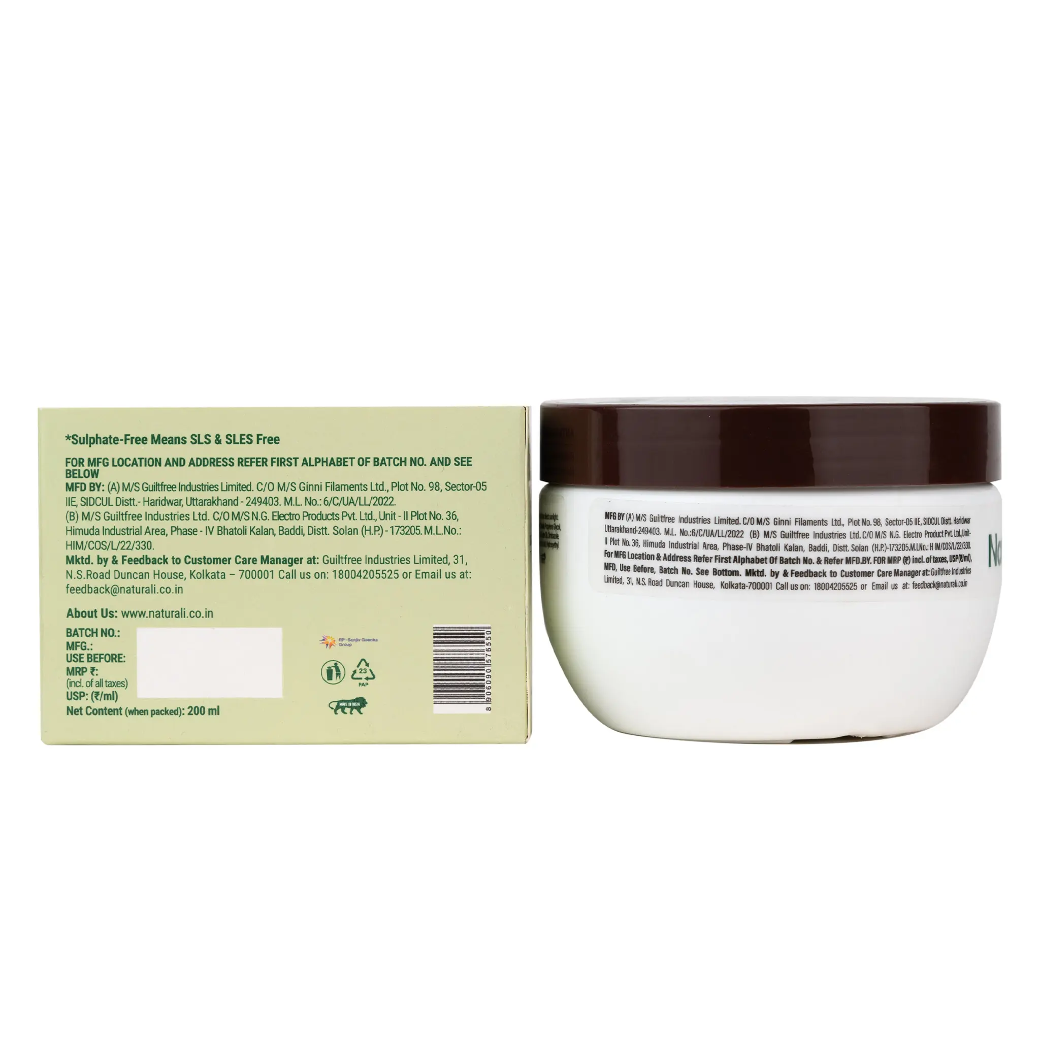 Naturali Anti-Dandruff Hair Mask With Hemp, Sage & Salicylic Acid - Image 9