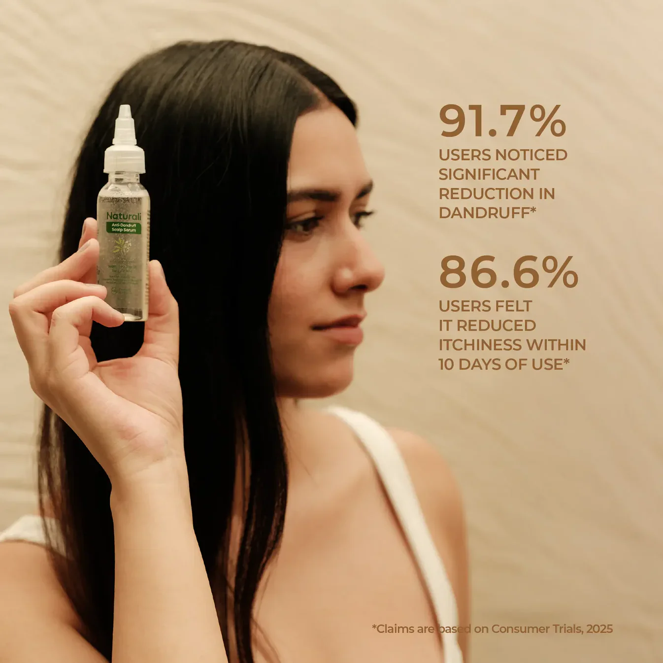 Naturali Anti-Dandruff Shampoo +Anti-Dandruff Scalp Serum + Scalp Massager - Image 3
