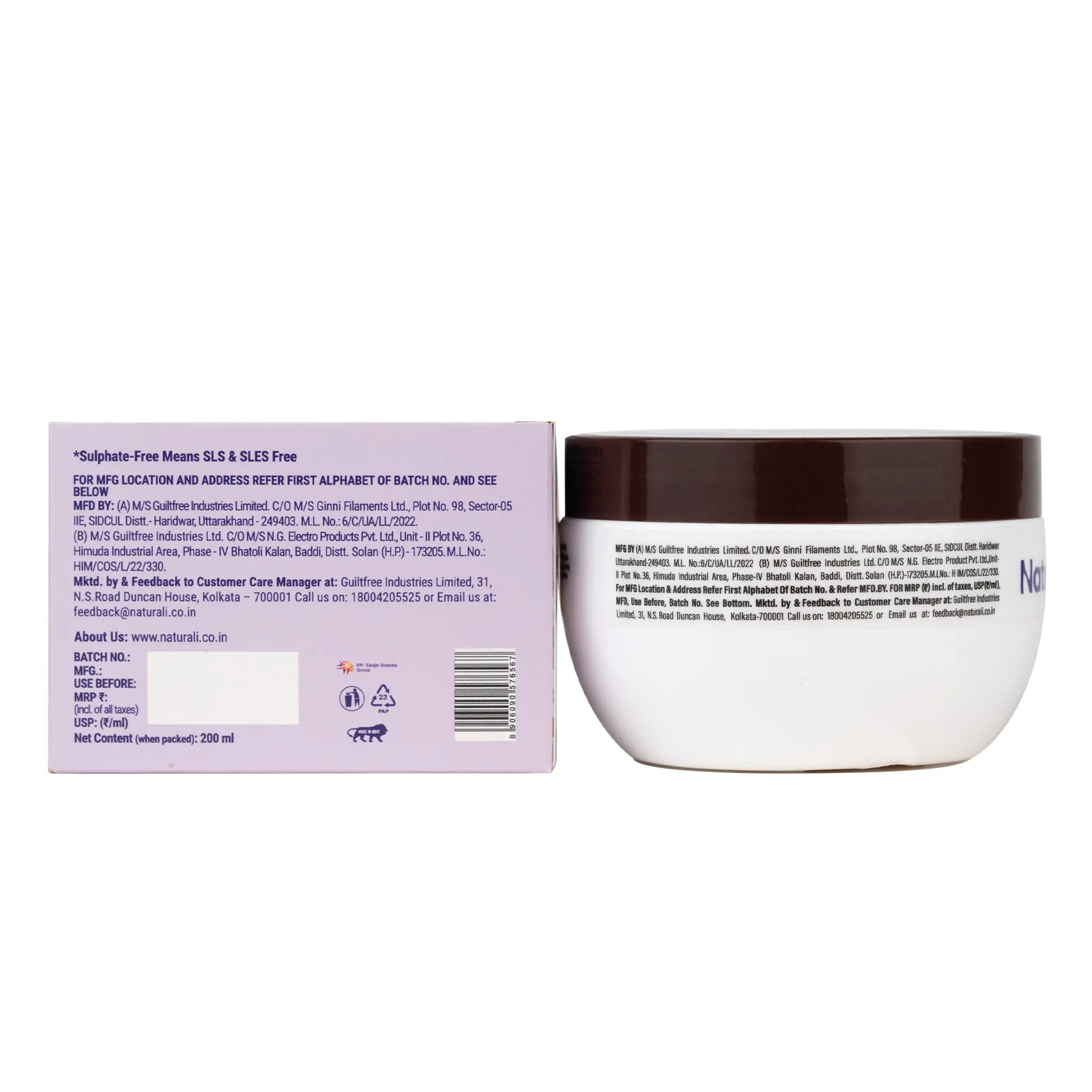 Naturali Anti-Hairfall Hair Mask With Rosemary, Korean Ginseng & Biotin - Image 9