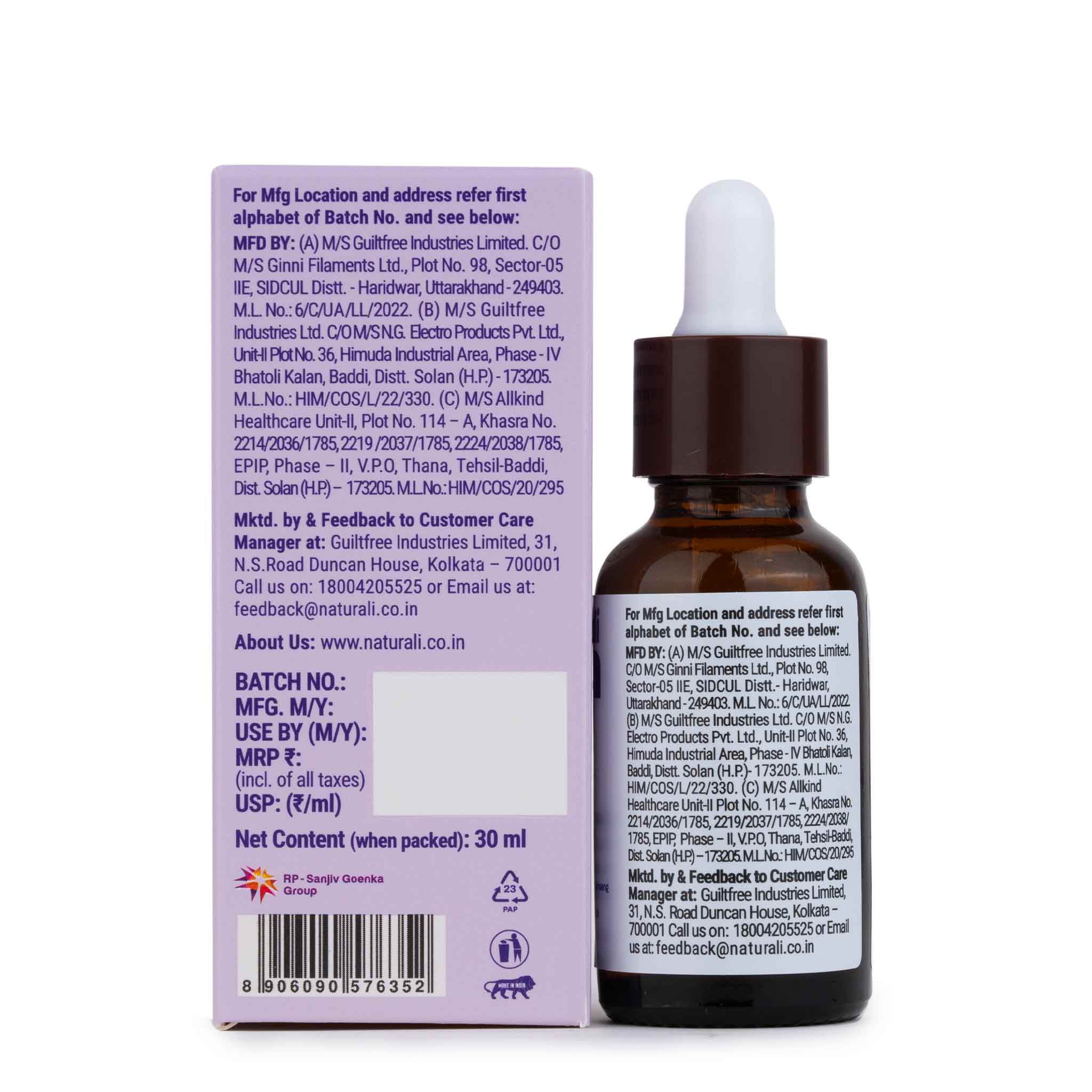 Naturali Anti-Hairfall Scalp Serum With Rosemary,Korean Ginseng & Redensyl - Image 10