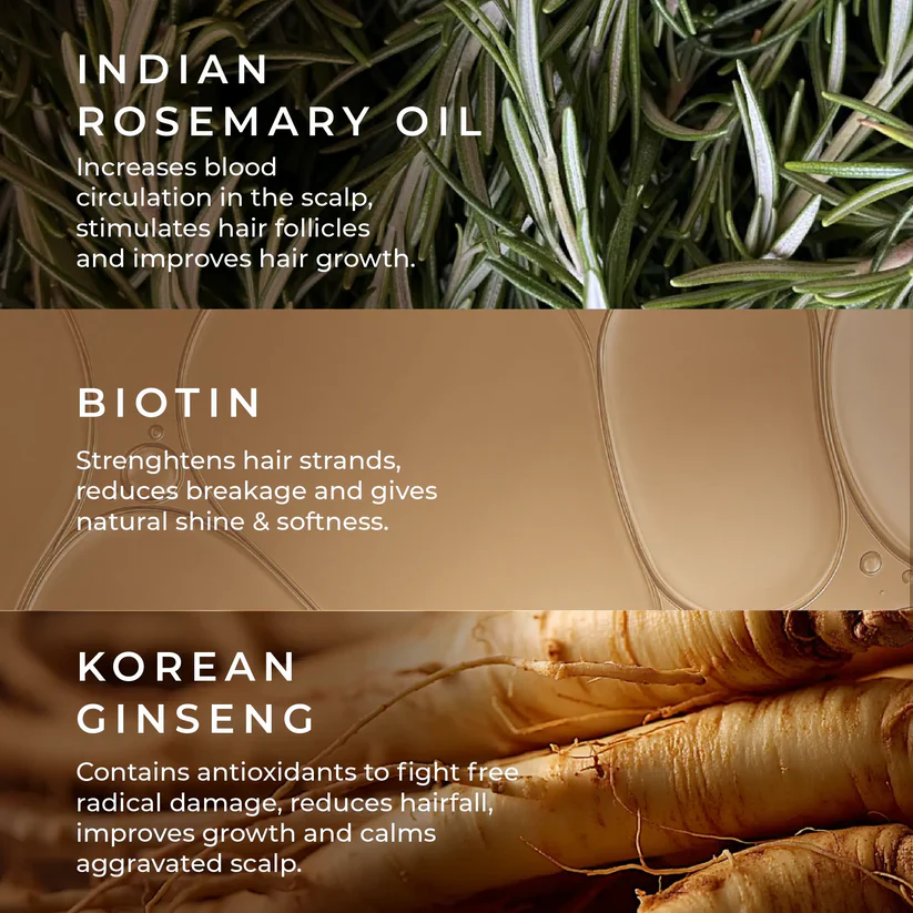 Naturali Anti-Hairfall Shampoo + Anti-Frizz Conditioner + Wooden Comb - Image 3