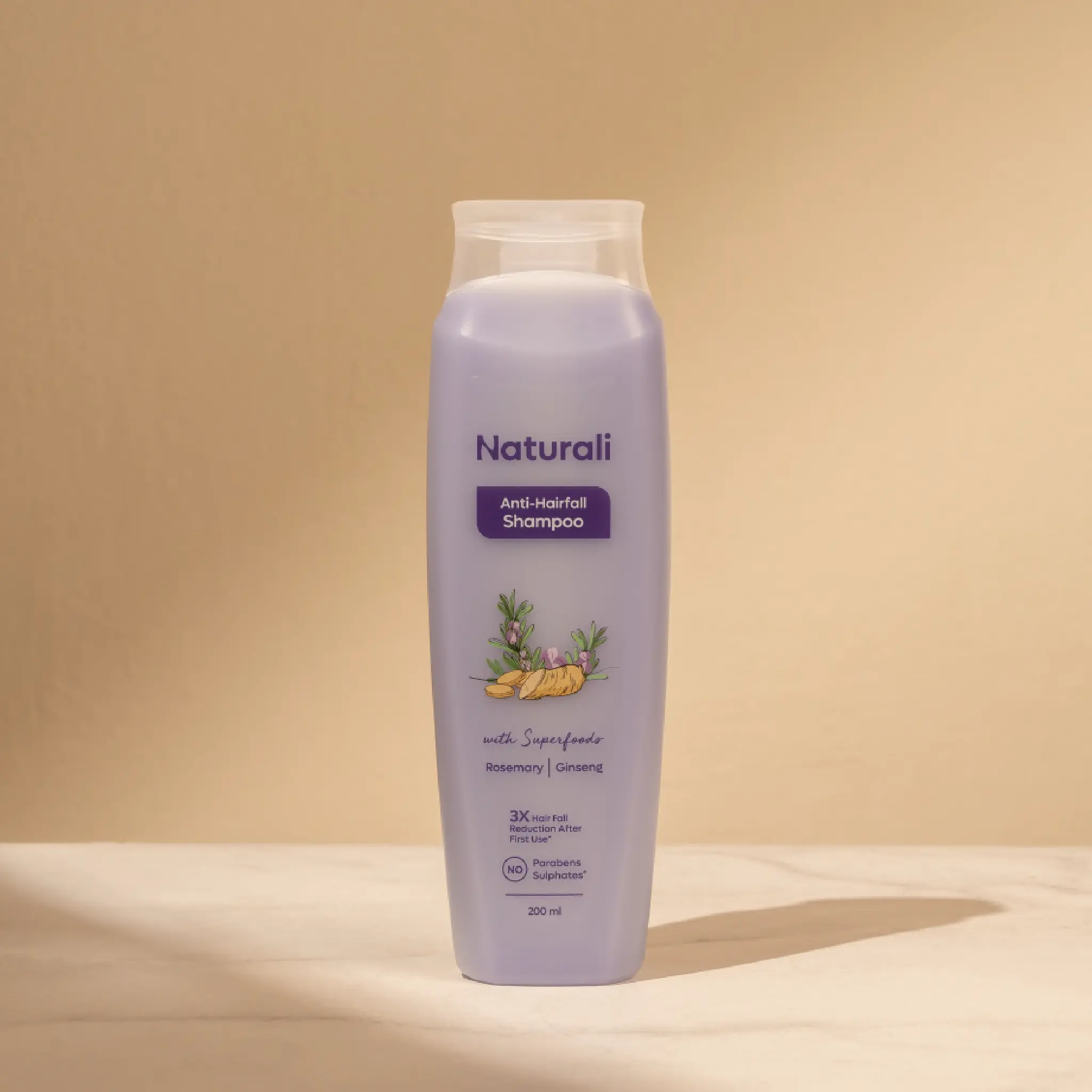 Naturali Anti-Hairfall Shampoo with Rosemary, Korean Ginseng & Biotin - Image 12