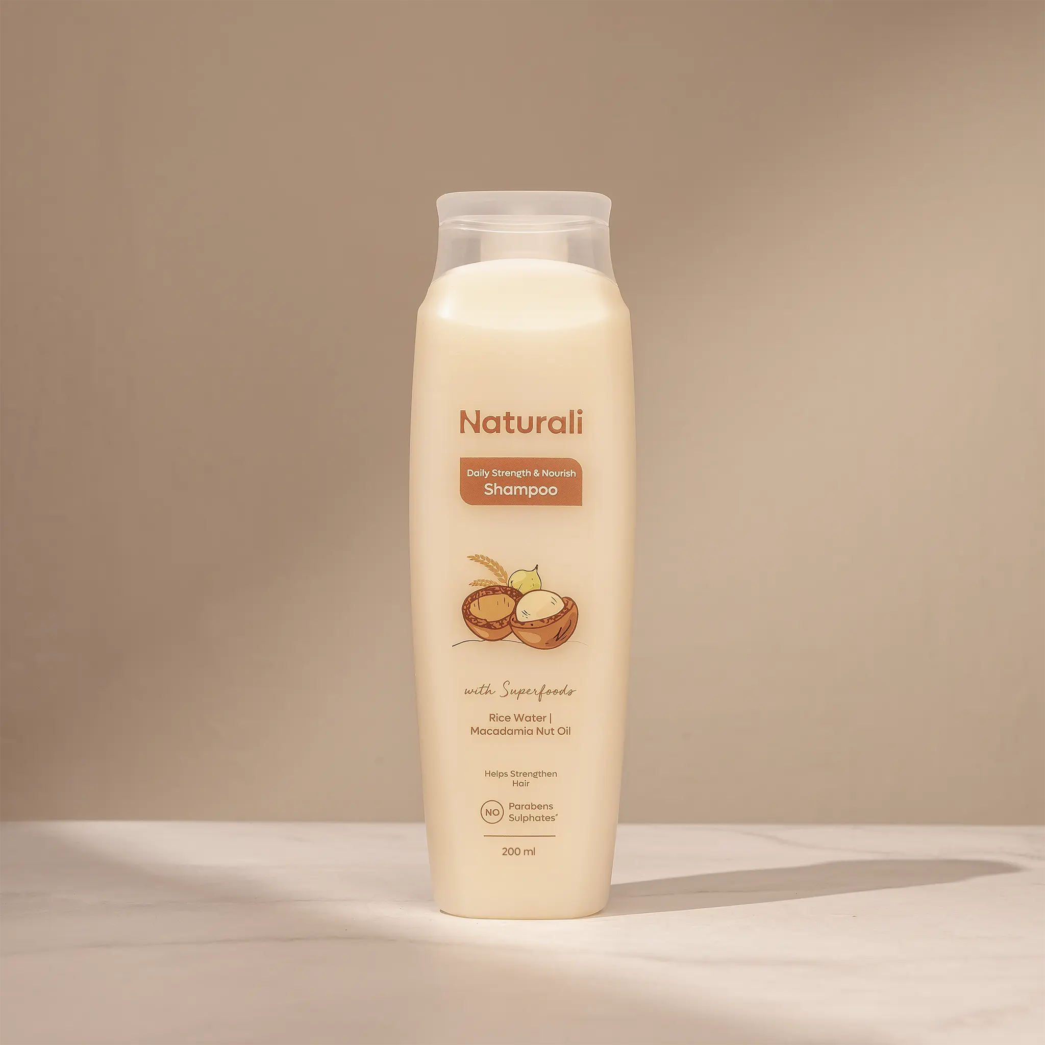 Naturali Daily Strength & Nourish Shampoo with Rice Water For Frizz Control & Shine - Image 10