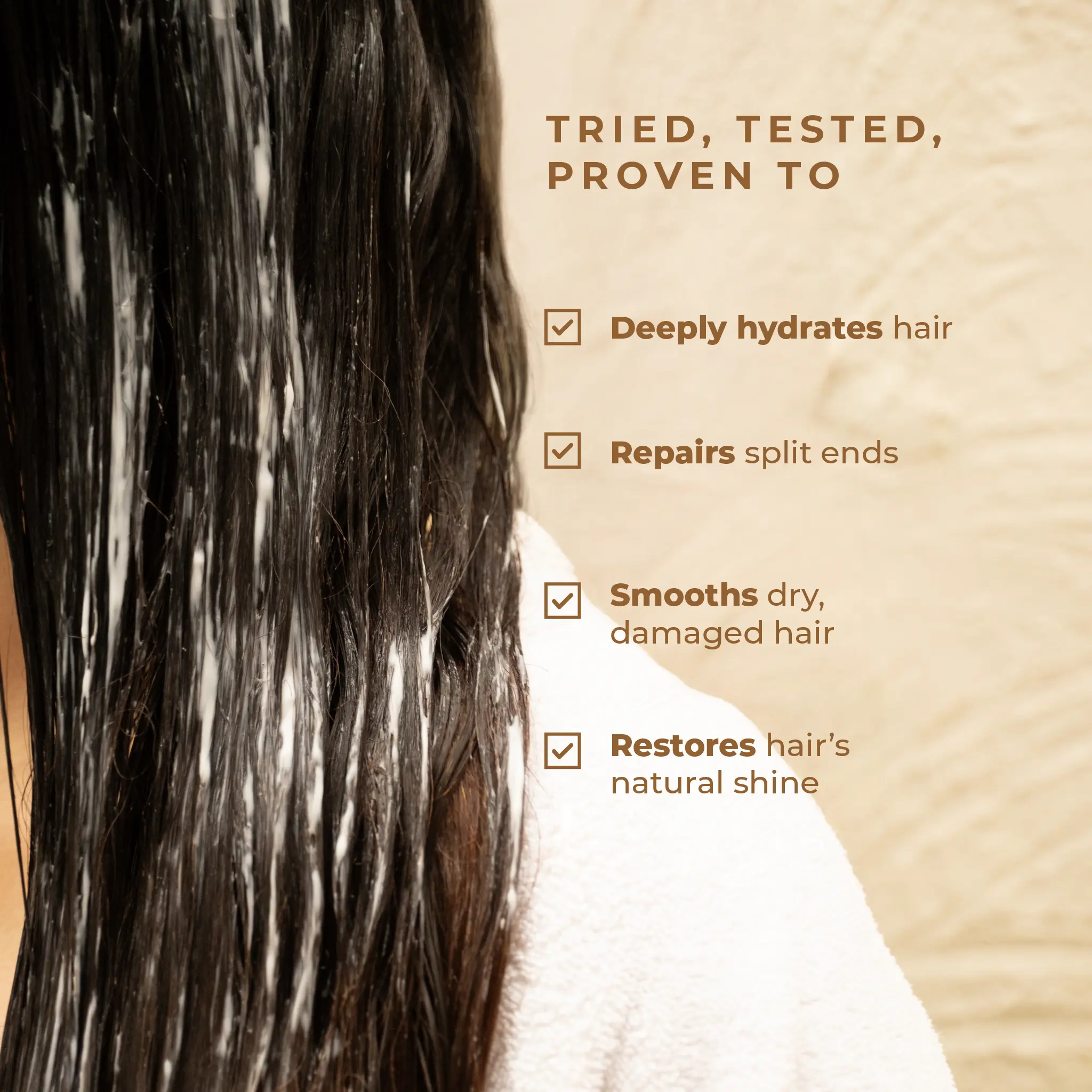 Naturali Damage Repair Conditioner for Split Ends & Breakage with Avocado & Moringa Oil - Image 4