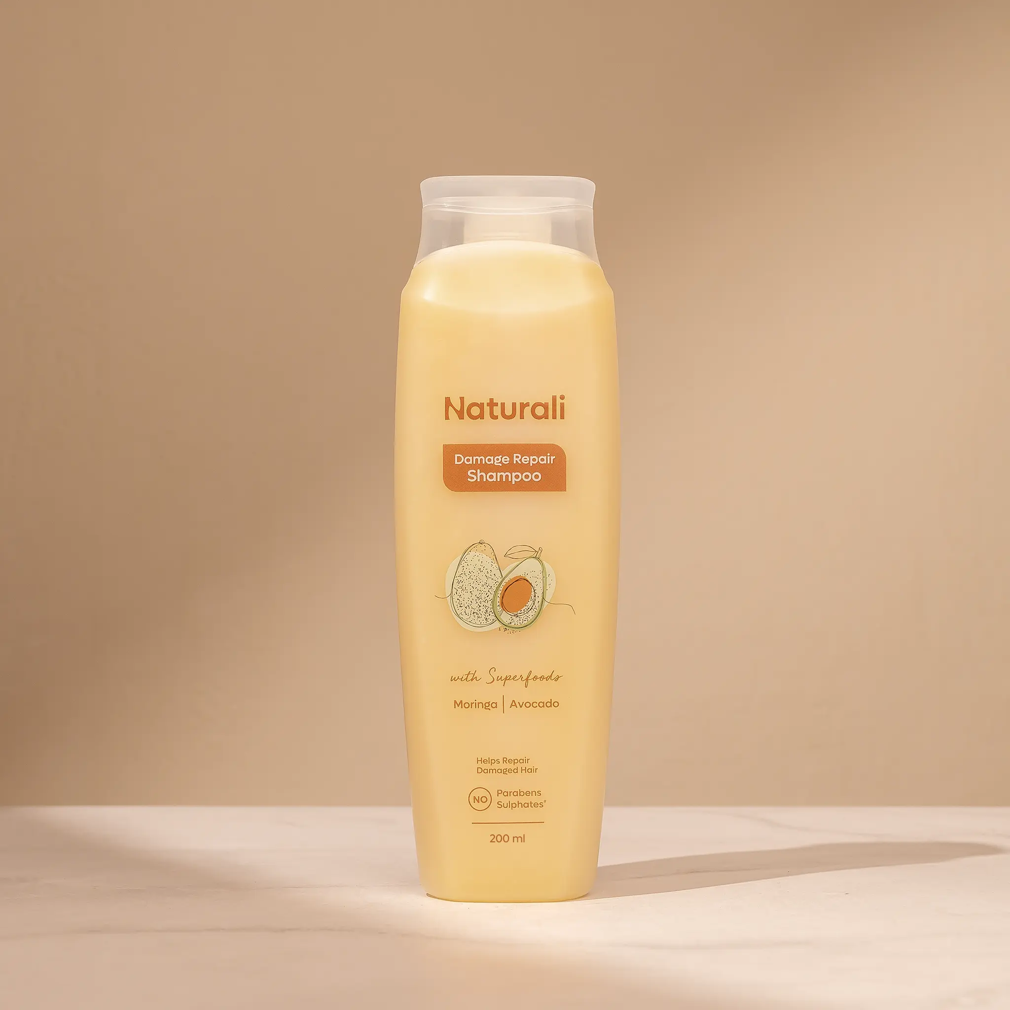 Naturali Damage Repair Shampoo for Split Ends & Breakage with Avocado - Image 10