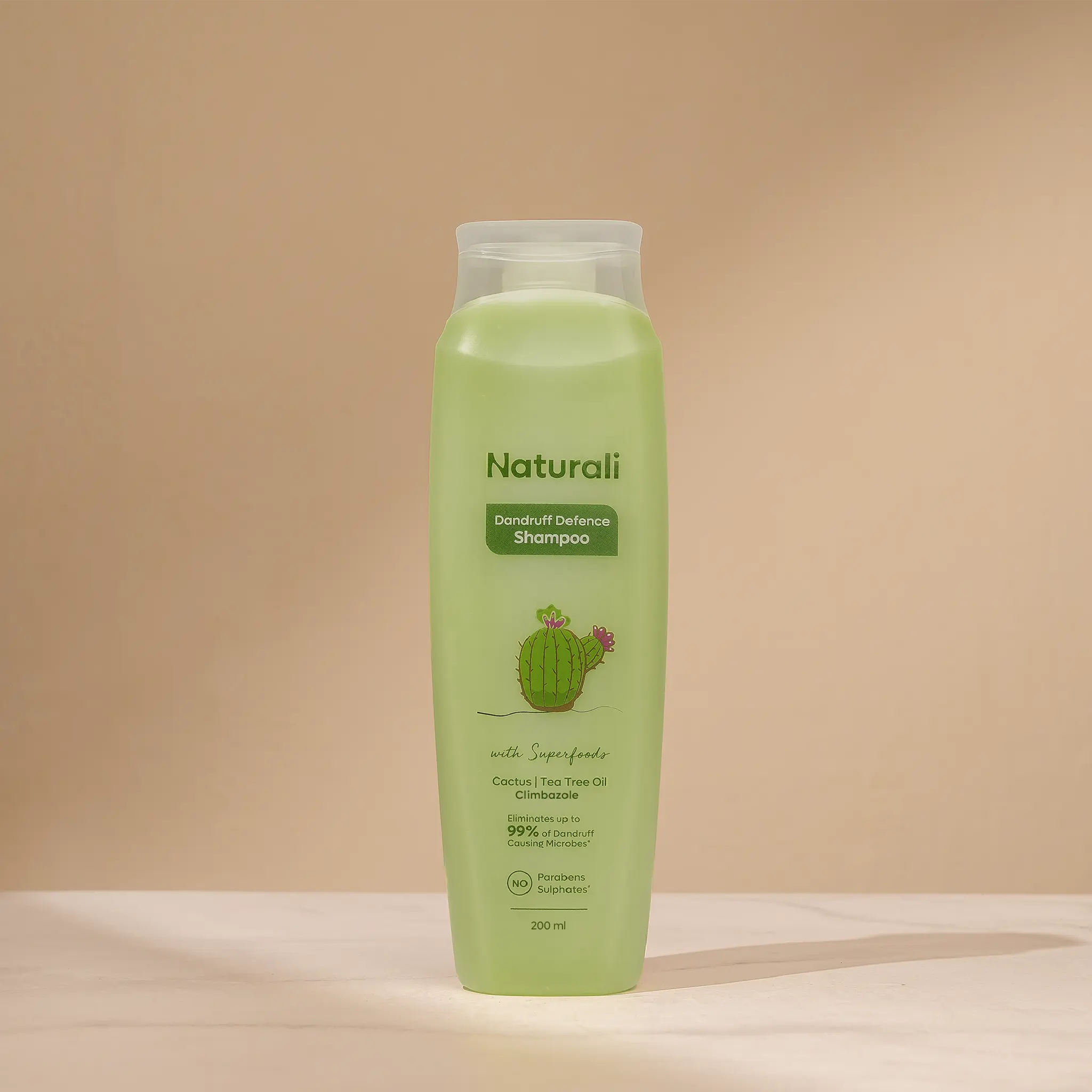 Naturali Dandruff Defence Shampoo with Cactus and Tea Tree Oil - Image 9