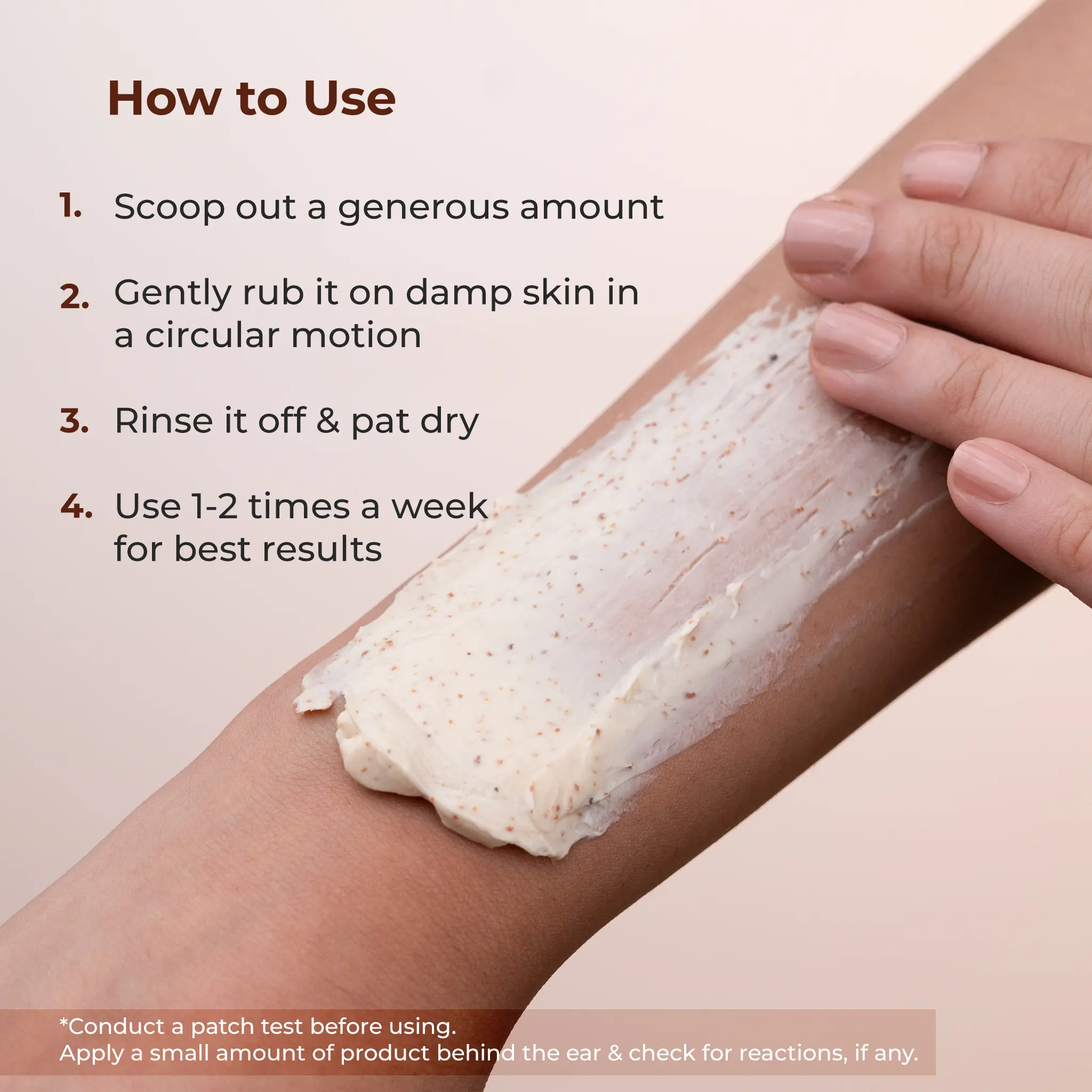 Naturali Exfoliating Body Scrub With Walnut & Cocoa - Image 5