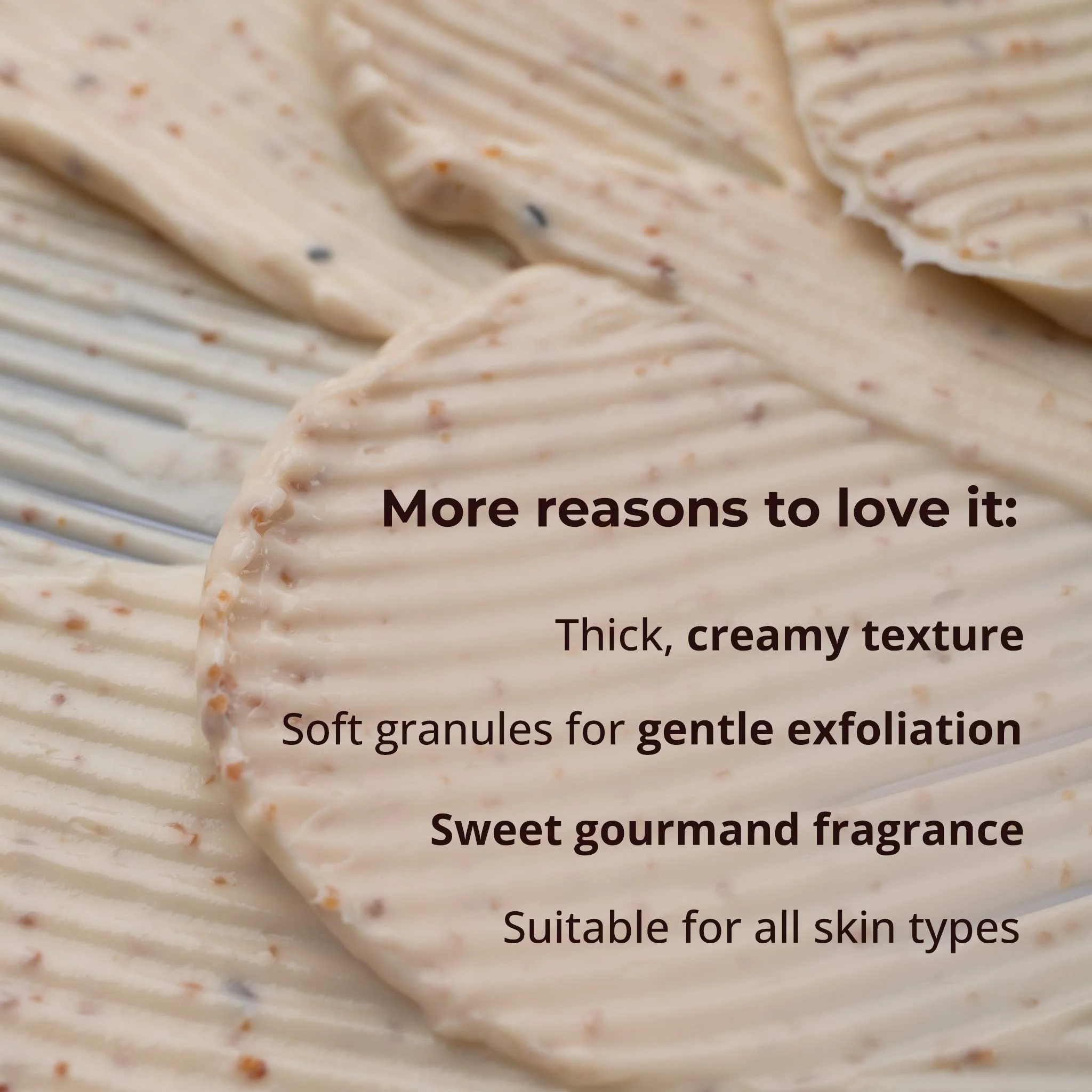Naturali Exfoliating Face Scrub With Walnut, Cocoa Butter & Shea Butter - Image 4