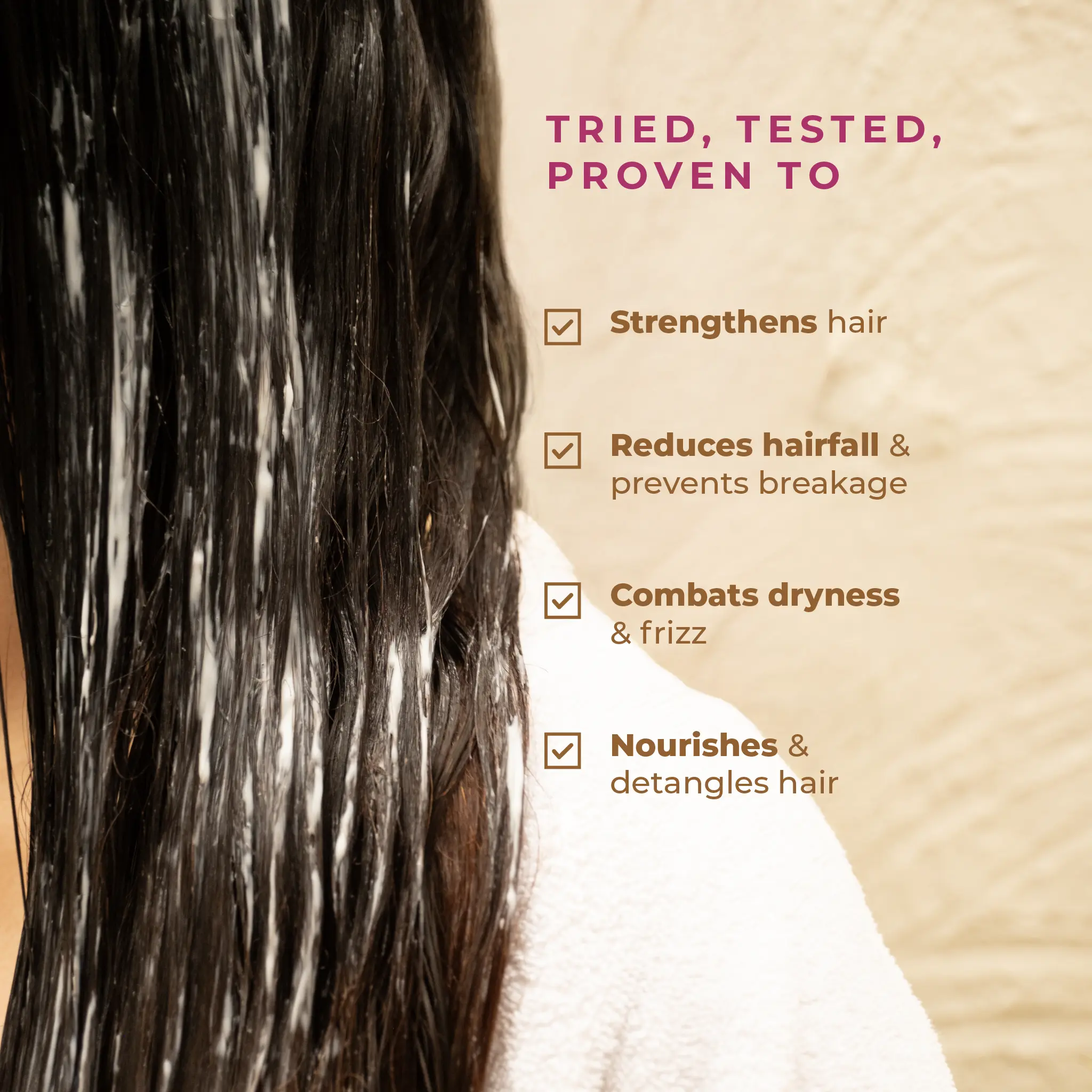 Naturali Hair Fall Arrest Conditioner with Red Onion, Coconut and Bhringraj - Image 4