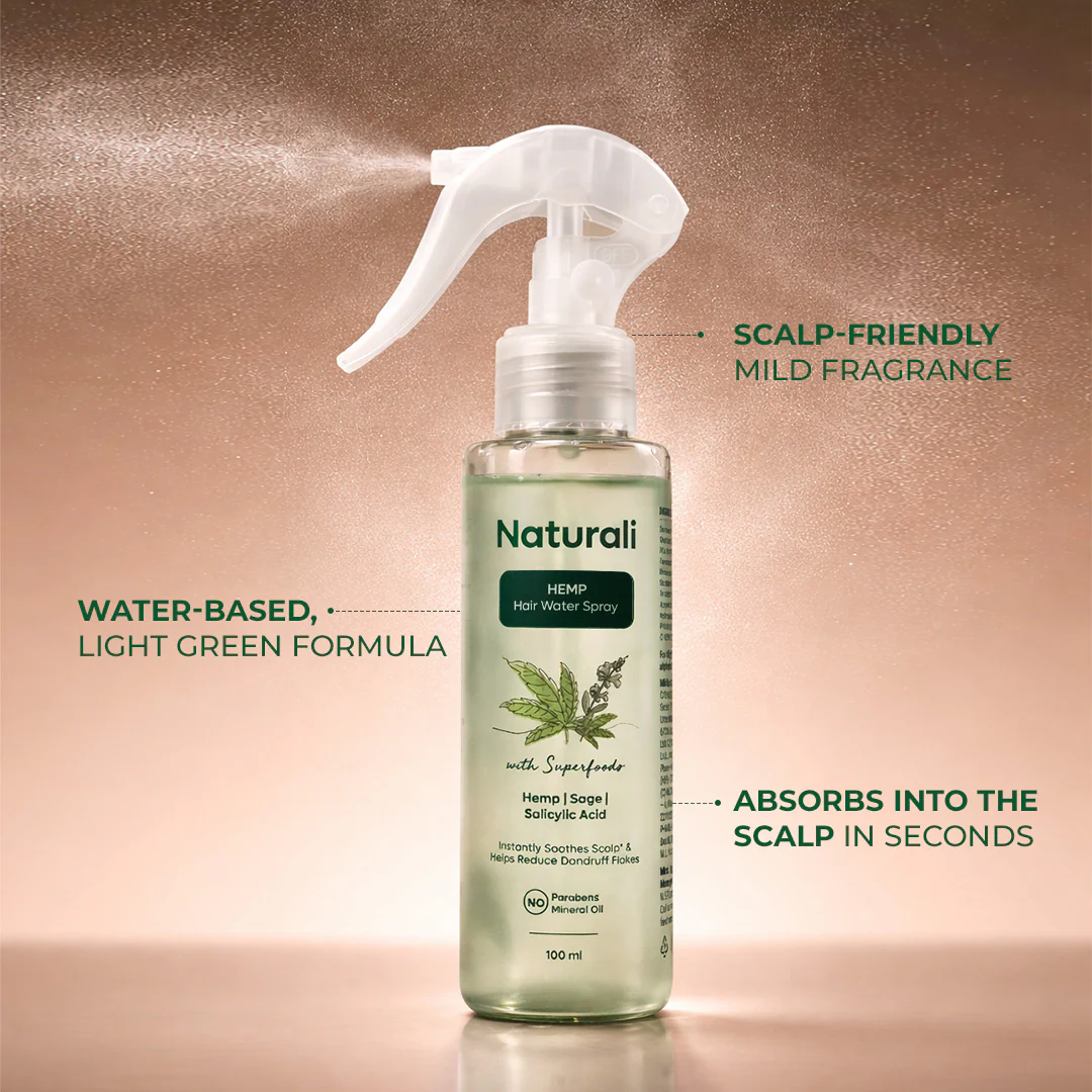 Naturali Hair Fall Arrest Shampoo + Conditioner + Dandruff Hair spray + comb - Image 6