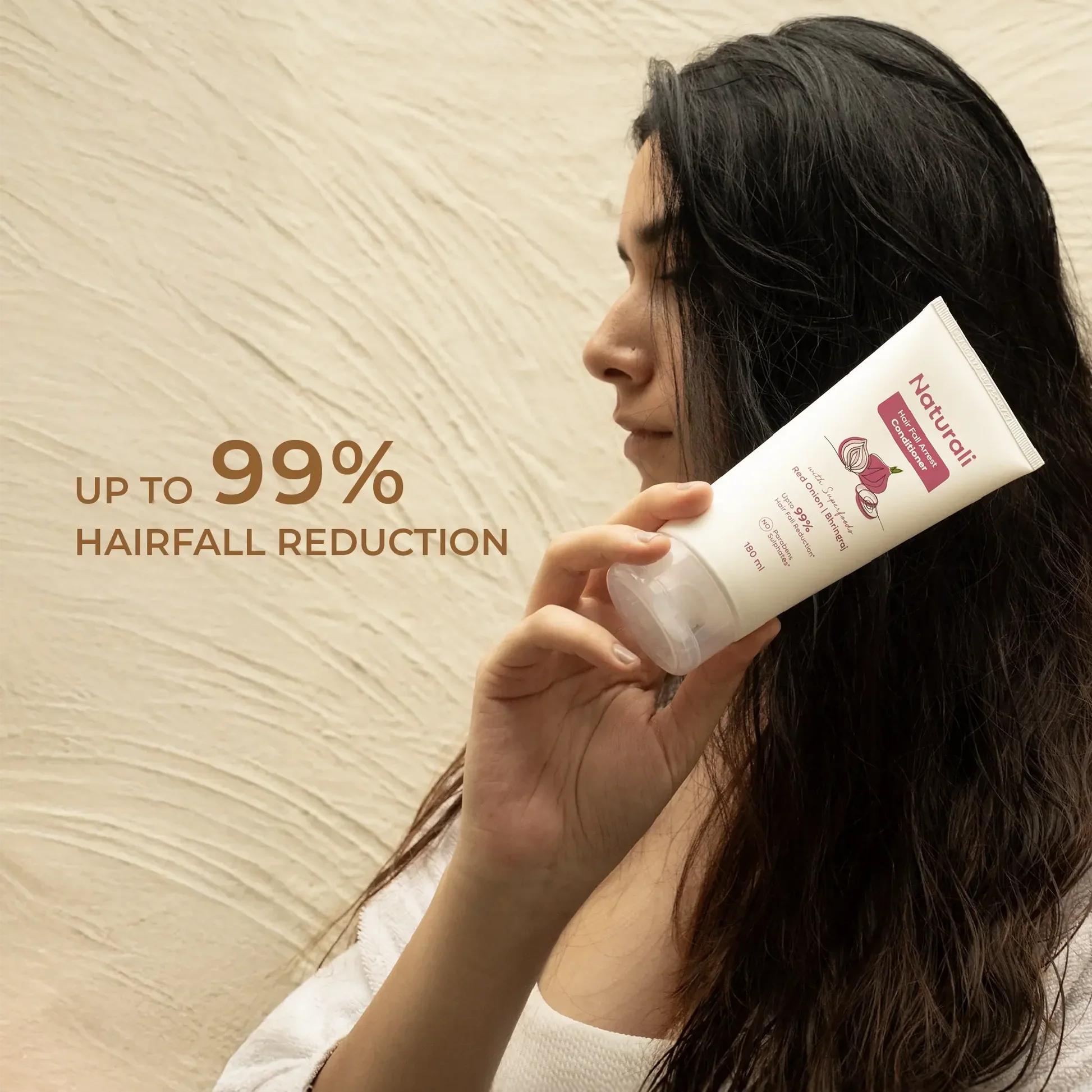 Naturali Hairfall Arrest Shampoo + Hairfall Arrest Conditioner + Scrunchi - Image 3