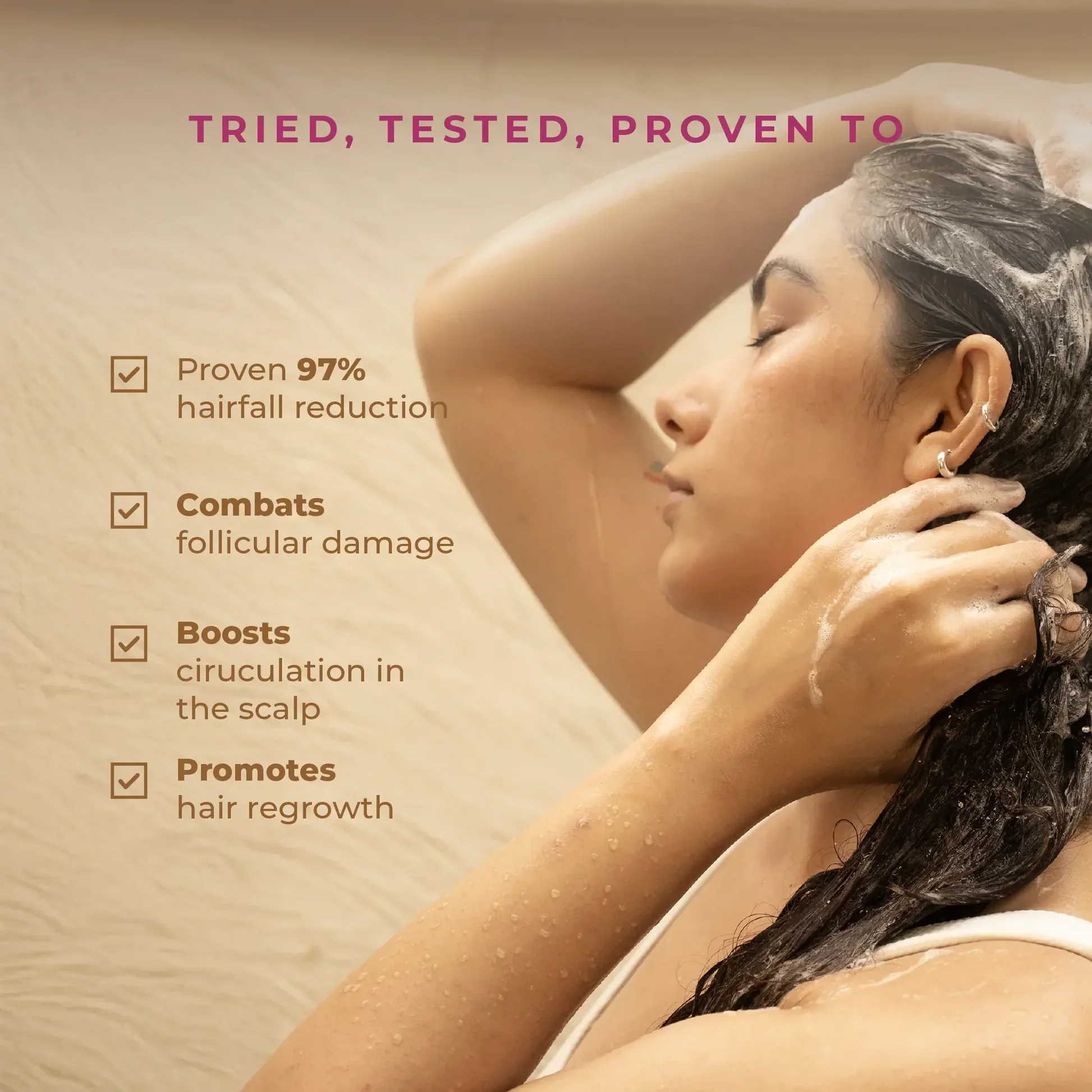 Naturali Hairfall Arrest Shampoo + Hairfall Arrest Conditioner + Scrunchi - Image 4