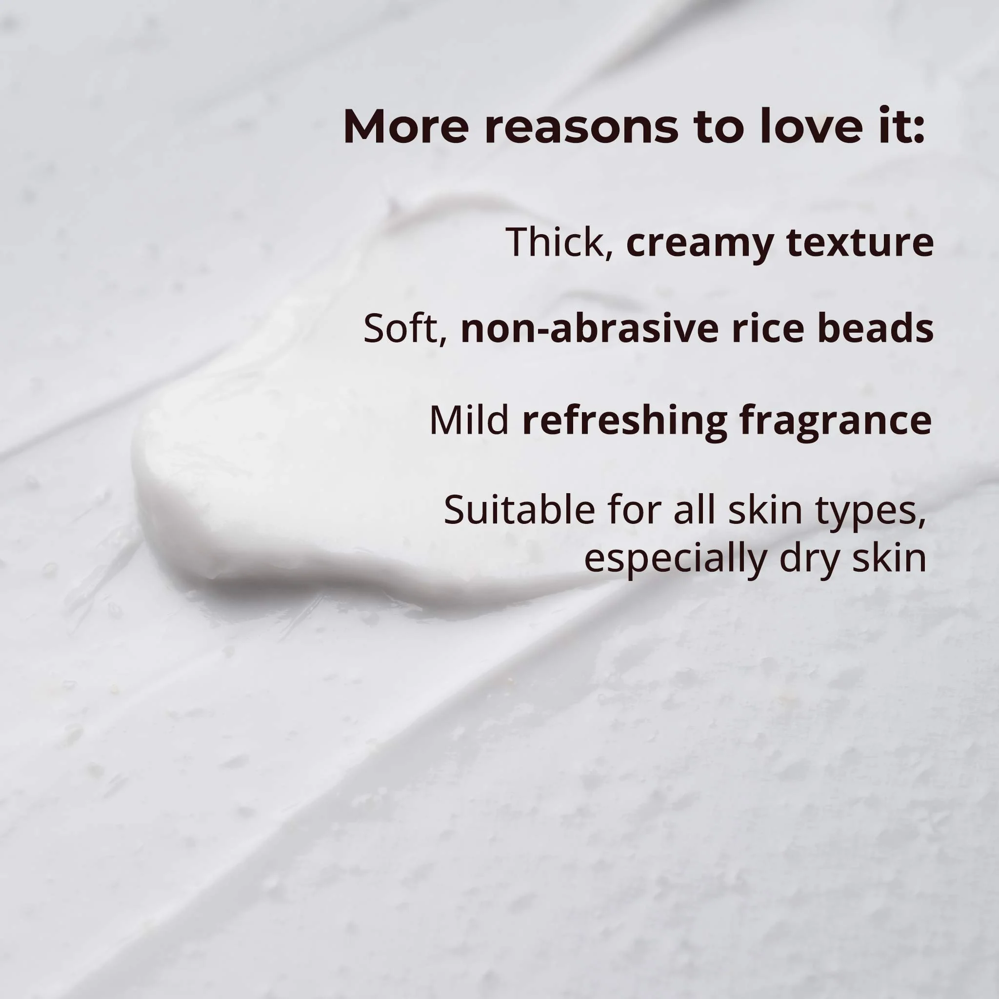 Naturali Radiant Glow Face Scrub With Rice Beads & Coconut - Image 4