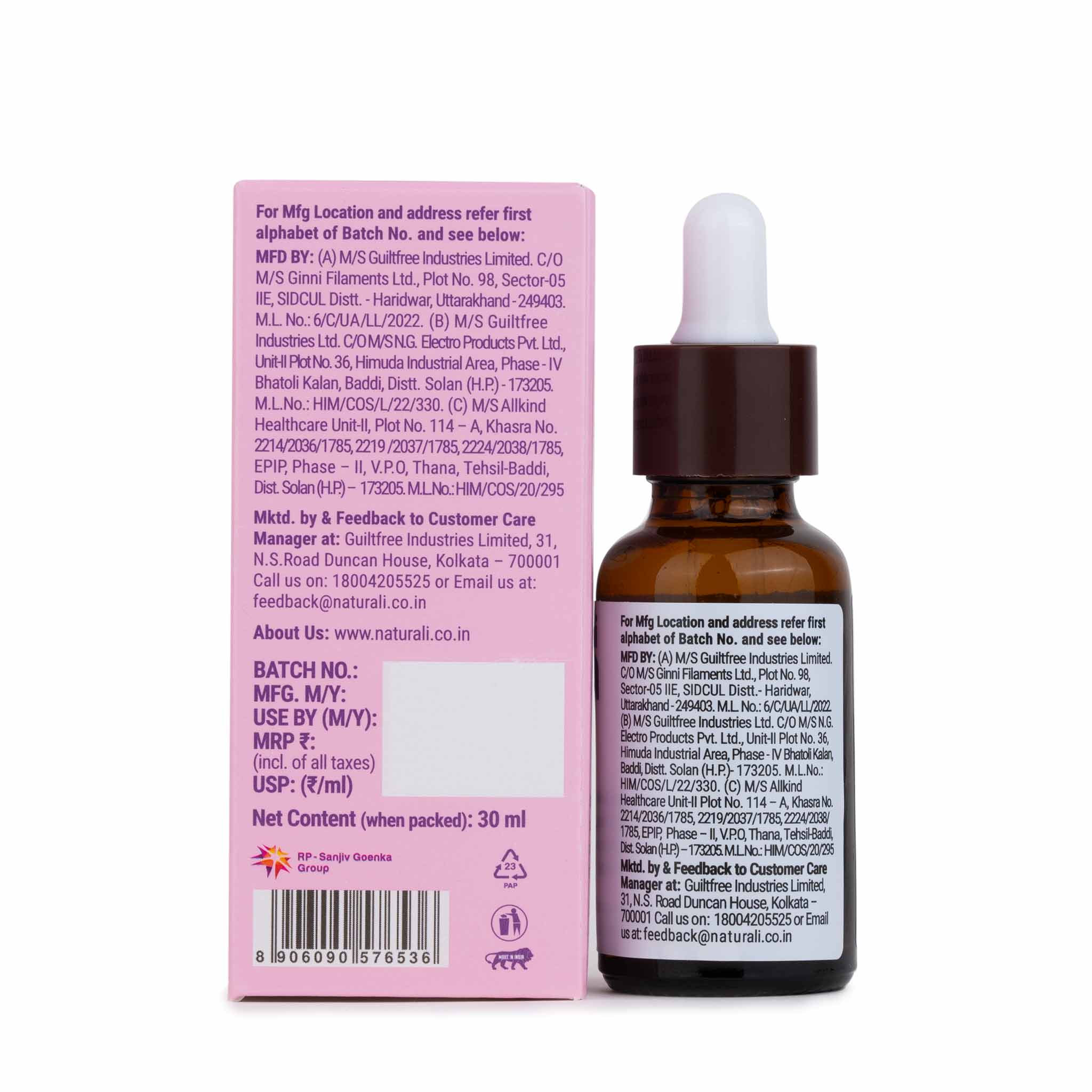 Naturali Radiant Glow Face Serum With Kakadu Plum, Vitamin C & Niacinamide - Image 12