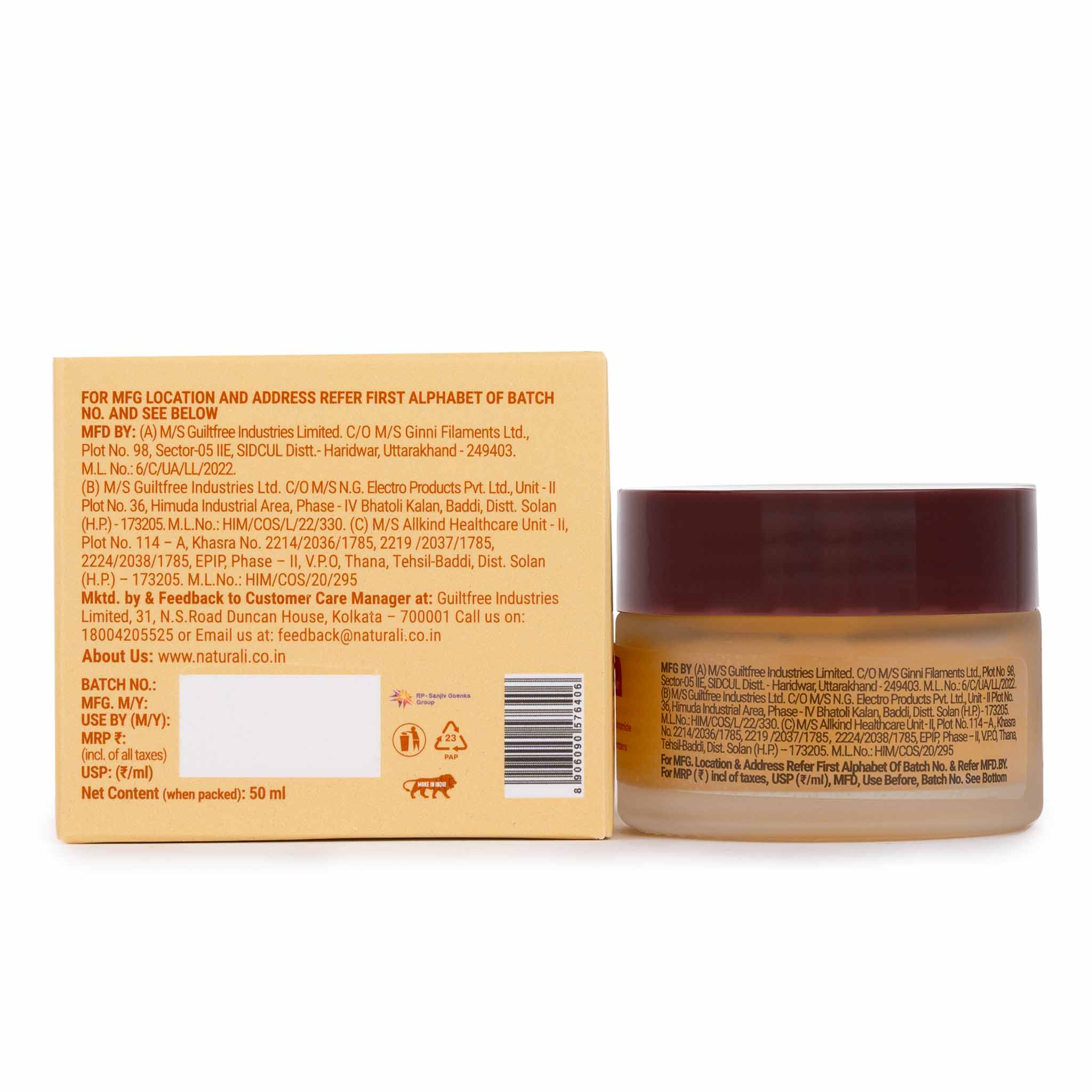 Naturali Radiant Glow Gel Moisturiser With Pea, Quinoa & Niacinamide - Image 7
