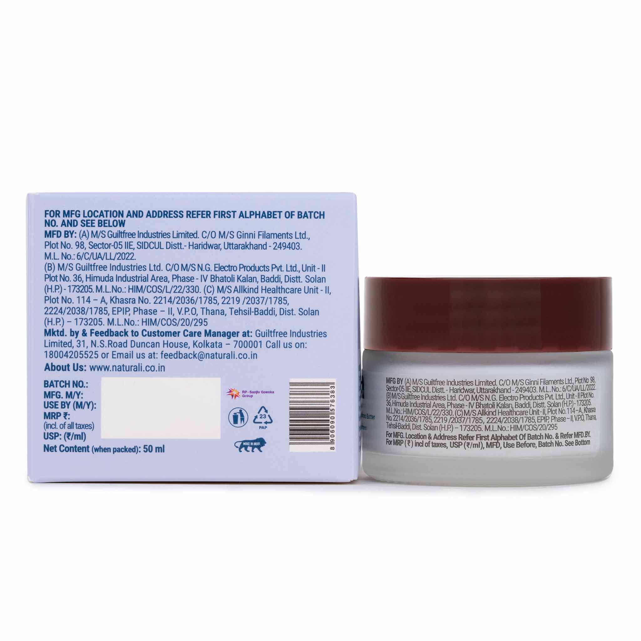 Naturali Rejuvenating Night Moisturiser With Veg Collagen & Murumuru Butter - Image 7